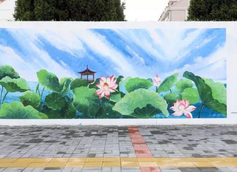 金秀墙绘施工材料制作工艺说明