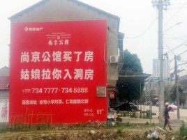 金秀墙体广告在乡镇、农村市场的媒体优势