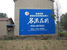 金秀农村墙体广告的长尾效应