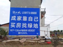 金秀墙体广告位置选择重要性