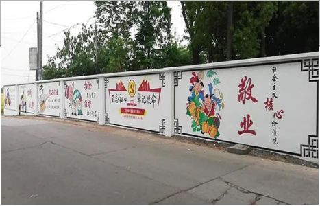 金秀手绘墙画在现实中主要有哪些应用？
