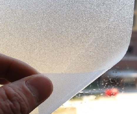 金秀玻璃门外面粘广告用什么材料好？